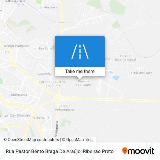 Rua Pastor Bento Braga De Araújo map