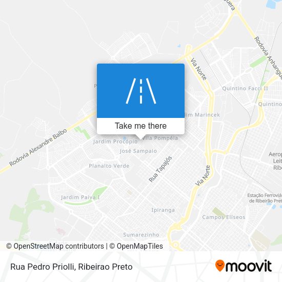 Rua Pedro Priolli map