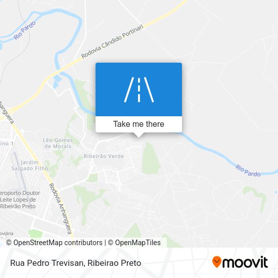 Rua Pedro Trevisan map