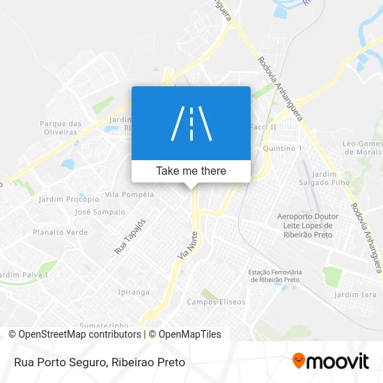 Rua Porto Seguro map