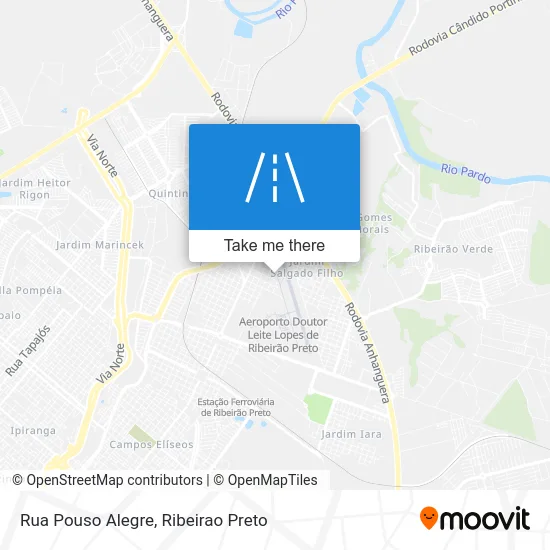 Rua Pouso Alegre map