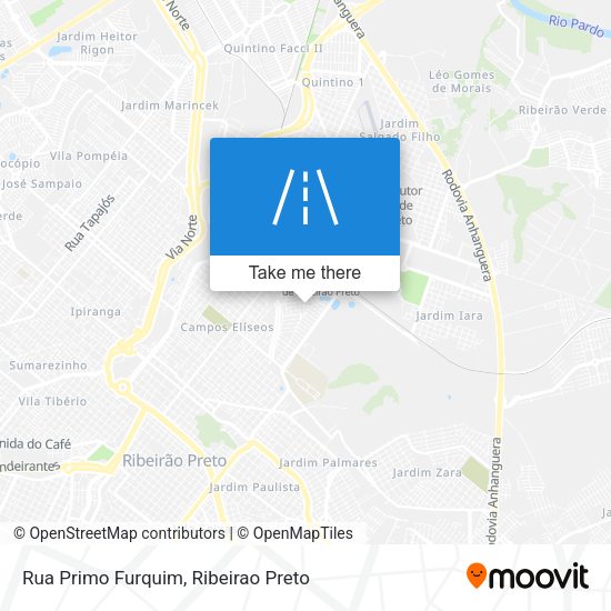 Rua Primo Furquim map