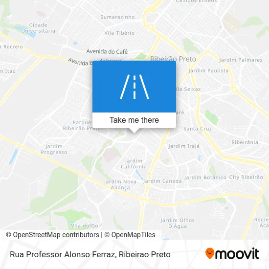 Rua Professor Alonso Ferraz map