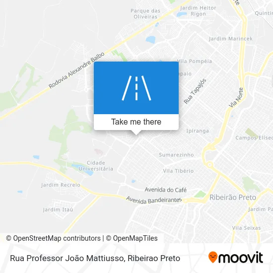 Rua Professor João Mattiusso map