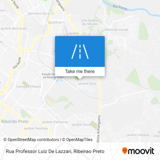 Rua Professor Luiz De Lazzari map