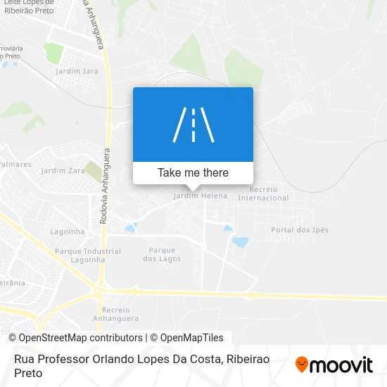 Rua Professor Orlando Lopes Da Costa map