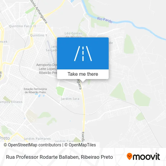 Rua Professor Rodarte Ballaben map