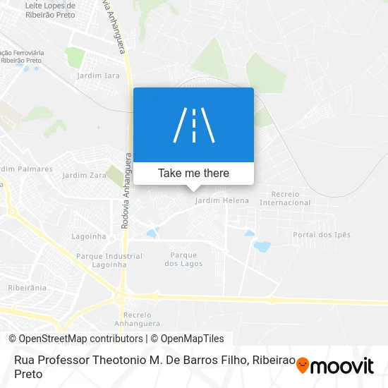 Rua Professor Theotonio M. De Barros Filho map