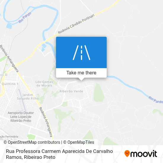 Rua Professora Carmem Aparecida De Carvalho Ramos map