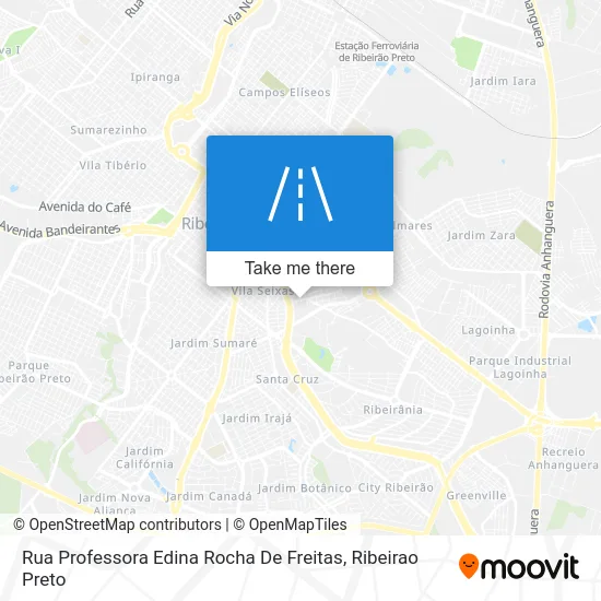Rua Professora Edina Rocha De Freitas map