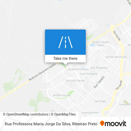 Rua Professora Maria Jorge Da Silva map