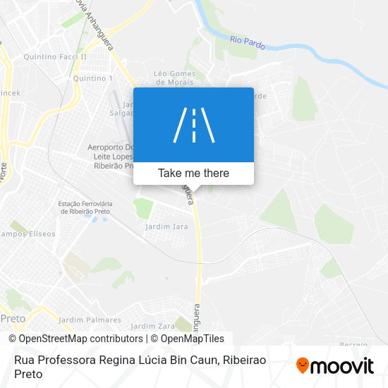 Rua Professora Regina Lúcia Bin Caun map