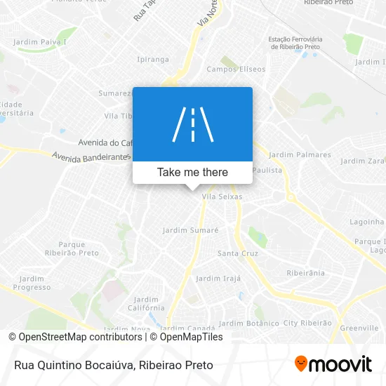 Rua Quintino Bocaiúva map
