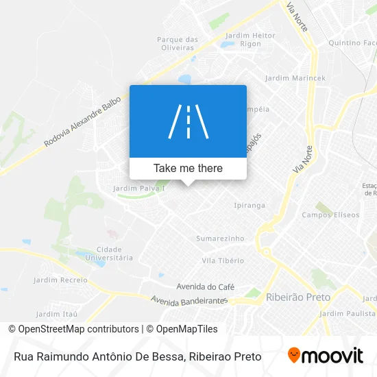 Rua Raimundo Antônio De Bessa map