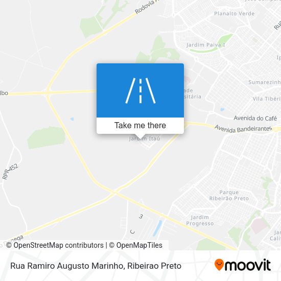 Rua Ramiro Augusto Marinho map