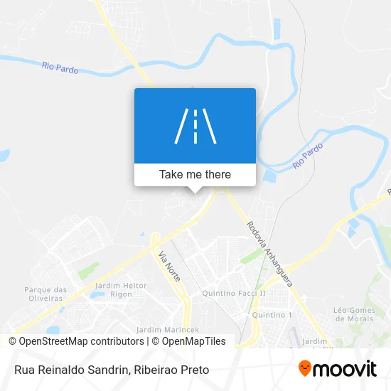 Rua Reinaldo Sandrin map