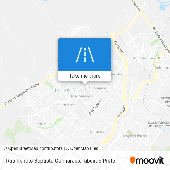 Rua Renato Baptista Guimarães map