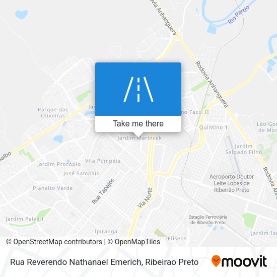 Rua Reverendo Nathanael Emerich map