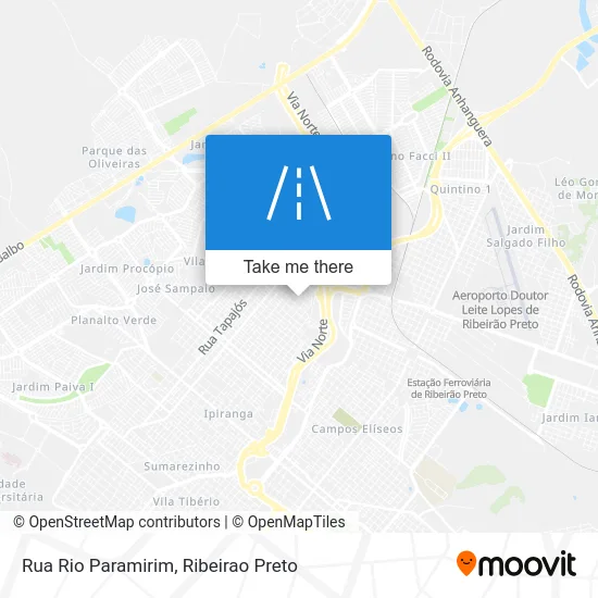 Rua Rio Paramirim map
