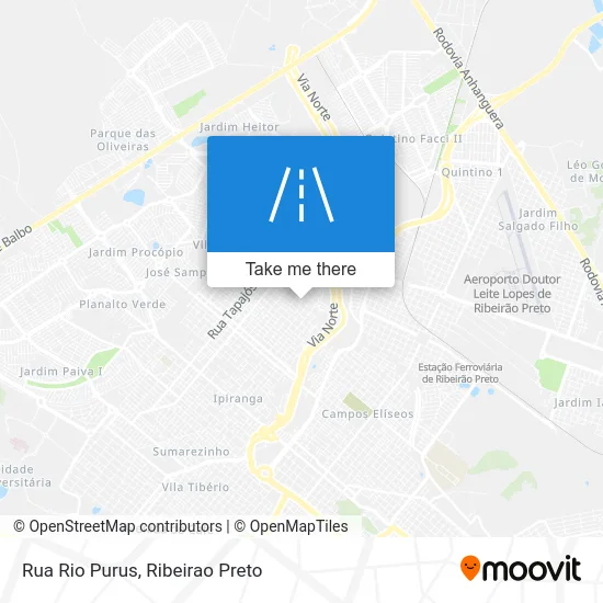 Rua Rio Purus map