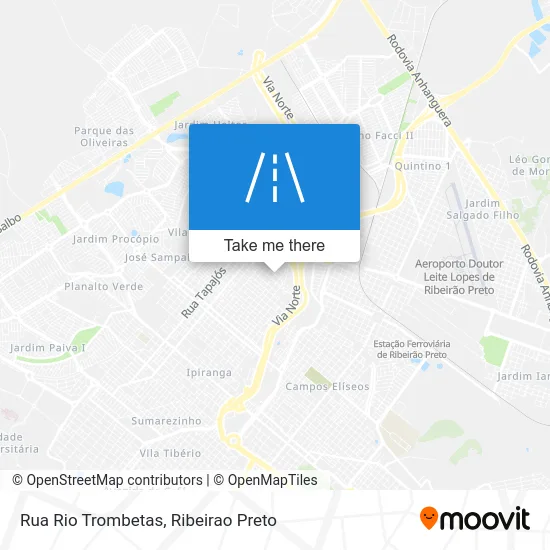 Rua Rio Trombetas map