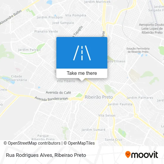 Rua Rodrigues Alves map