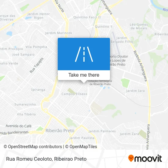 Rua Romeu Ceoloto map