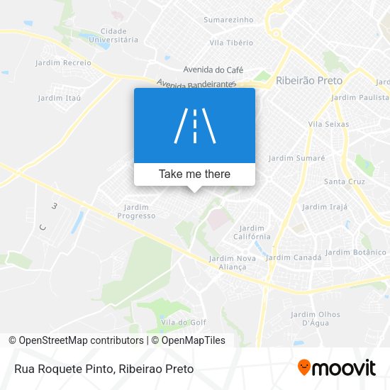 Rua Roquete Pinto map