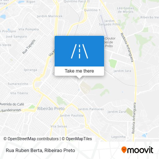 Rua Ruben Berta map