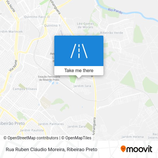 Rua Ruben Cláudio Moreira map