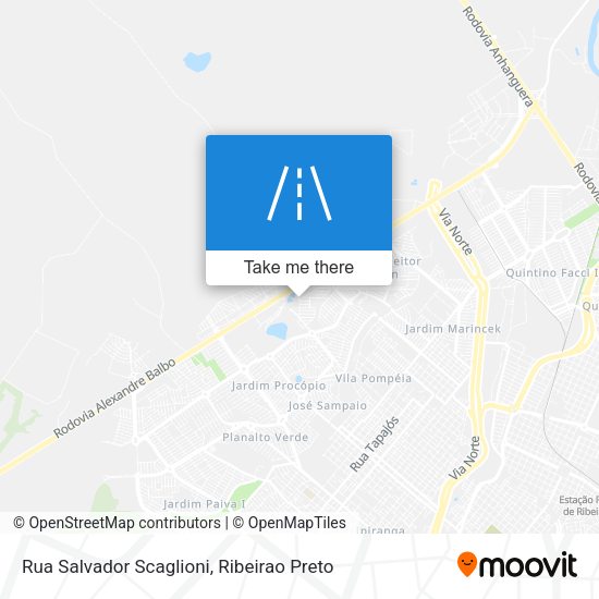 Rua Salvador Scaglioni map