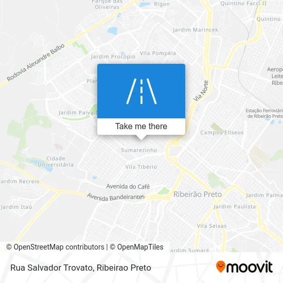 Rua Salvador Trovato map