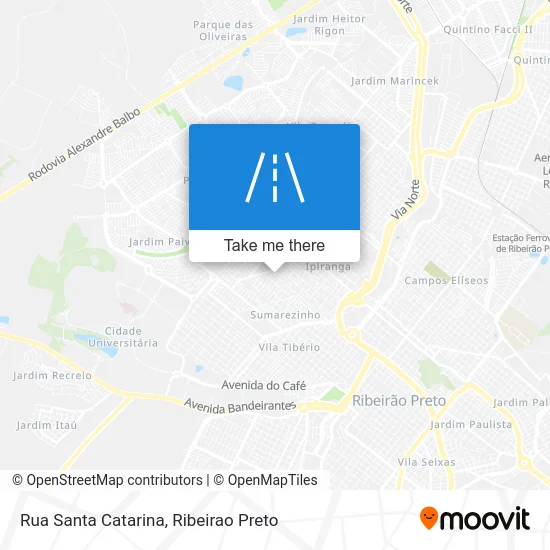 Rua Santa Catarina map