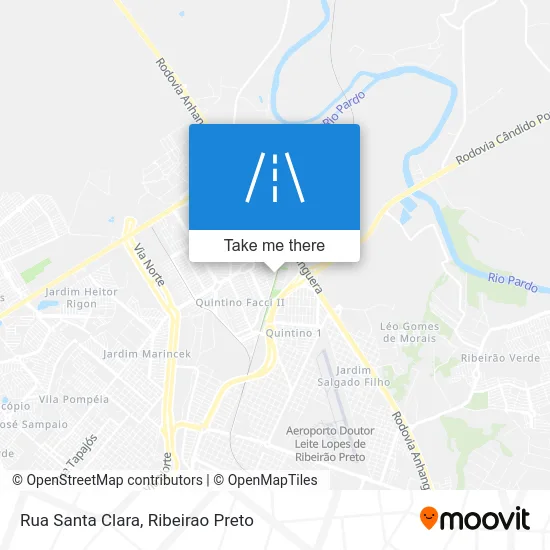 Rua Santa Clara map