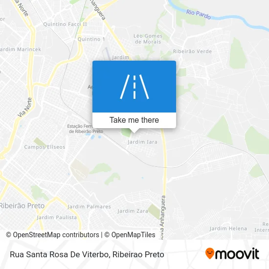 Rua Santa Rosa De Viterbo map