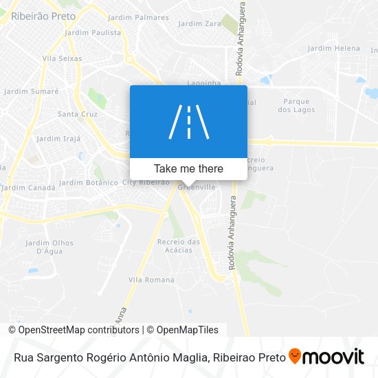 Rua Sargento Rogério Antônio Maglia map