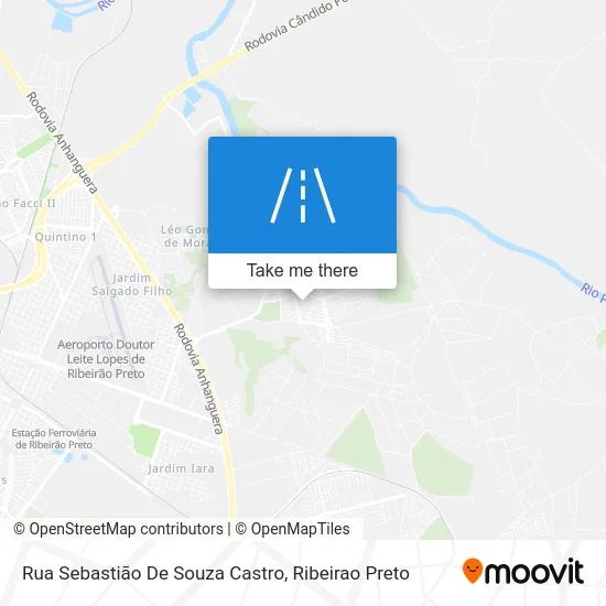 Rua Sebastião De Souza Castro map