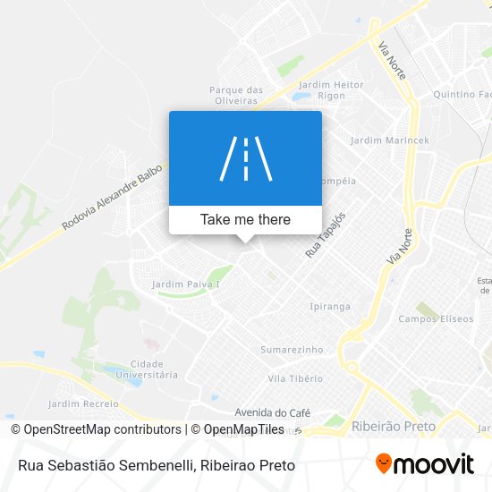 Rua Sebastião Sembenelli map
