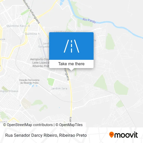 Rua Senador Darcy Ribeiro map