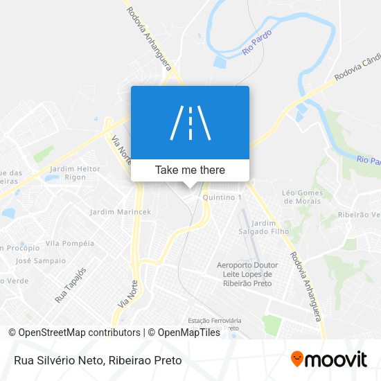 Rua Silvério Neto map