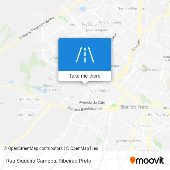 Rua Siqueira Campos map