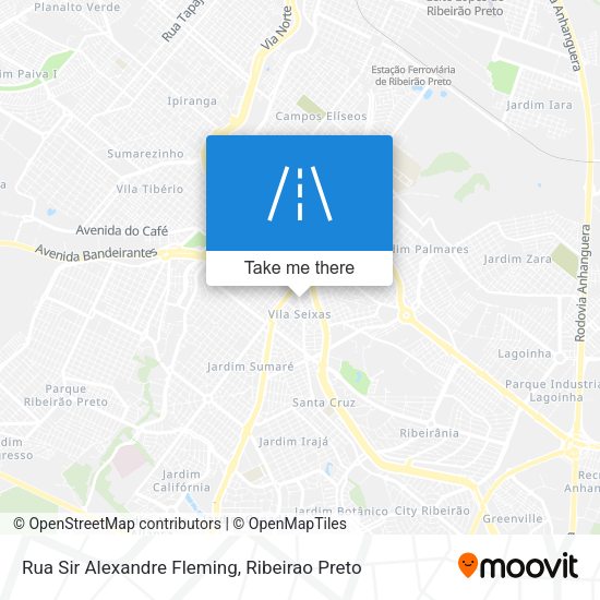 Rua Sir Alexandre Fleming map