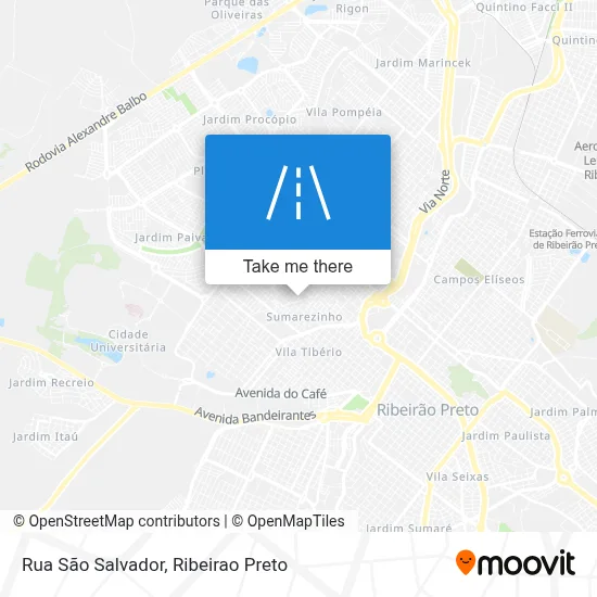 Rua São Salvador map