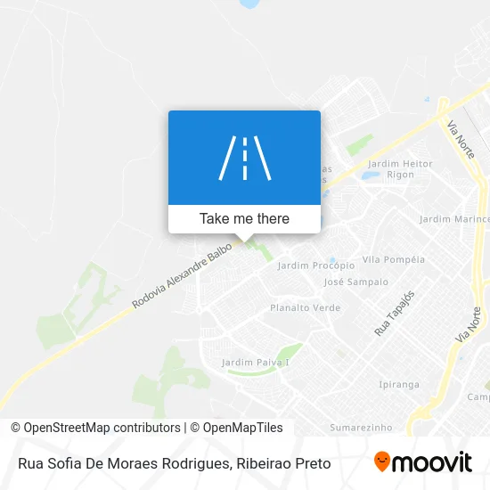 Rua Sofia De Moraes Rodrigues map