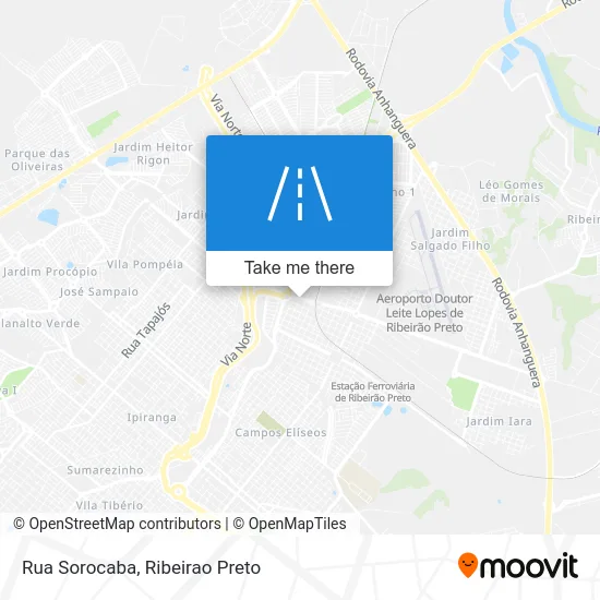 Rua Sorocaba map