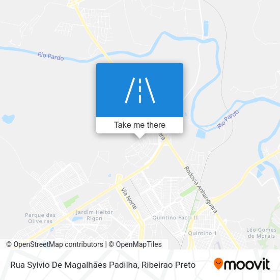 Rua Sylvio De Magalhães Padilha map
