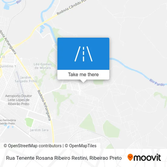 Rua Tenente Rosana Ribeiro Restini map