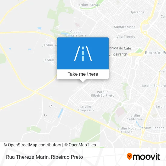 Rua Thereza Marin map
