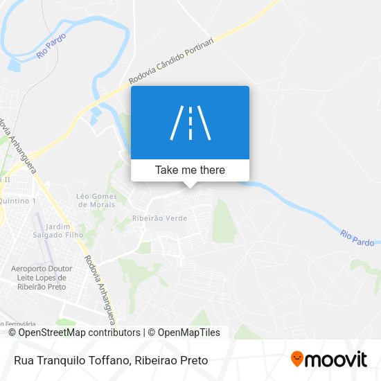 Rua Tranquilo Toffano map
