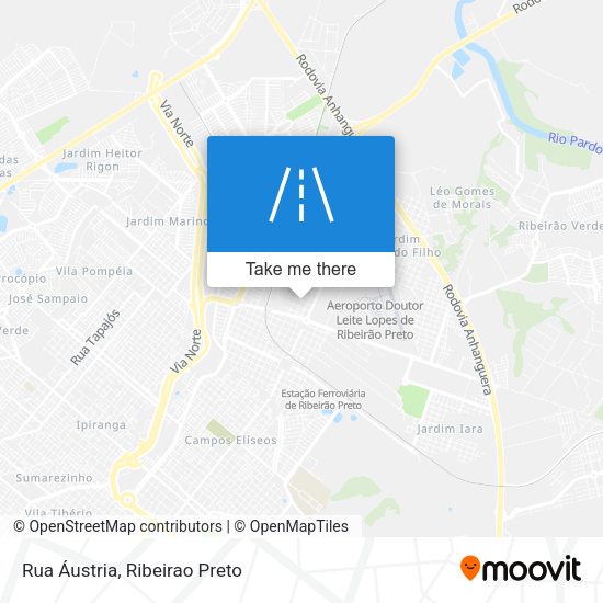 Rua Áustria map